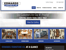 Tablet Screenshot of edwardsfurnitureco.com
